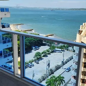 Hermoso Con Vista Al Mar Apartamento Cartagena